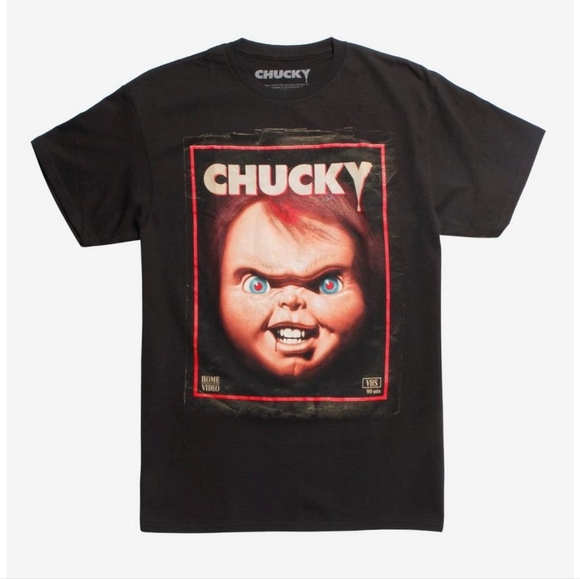 Hot Topic Tops - Child's Play Chucky VHS Cover T-Shirt